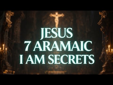 Jesus Activates 7 Aramaic I AM Frequencies: Universal Laws Behind Instant Manifestation Revealed