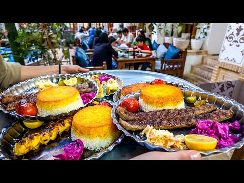 The Only Restaurant You Must Visit in Iran | Crowds, Kebabs & Happy Couples #PersianCuisine