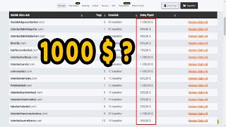 Domain(Alan Adı) Al-Sat Para Kazan! (İsim Satarak Dolar Kazan!)
