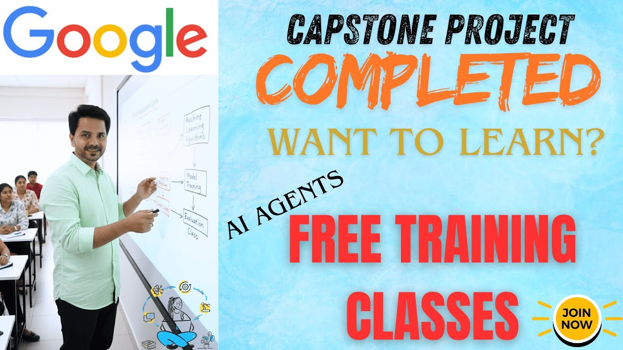 How I Built My Google AI Agent Capstone Project | Full Explanation + Training Plan
