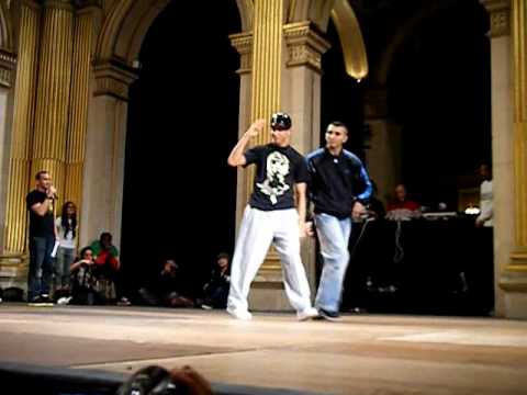 Salah Pepito preselection Juste Debout 2010 popping