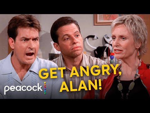 Two and a Half Men | Charlie and Alan Go to Much-Needed Couples Therapy