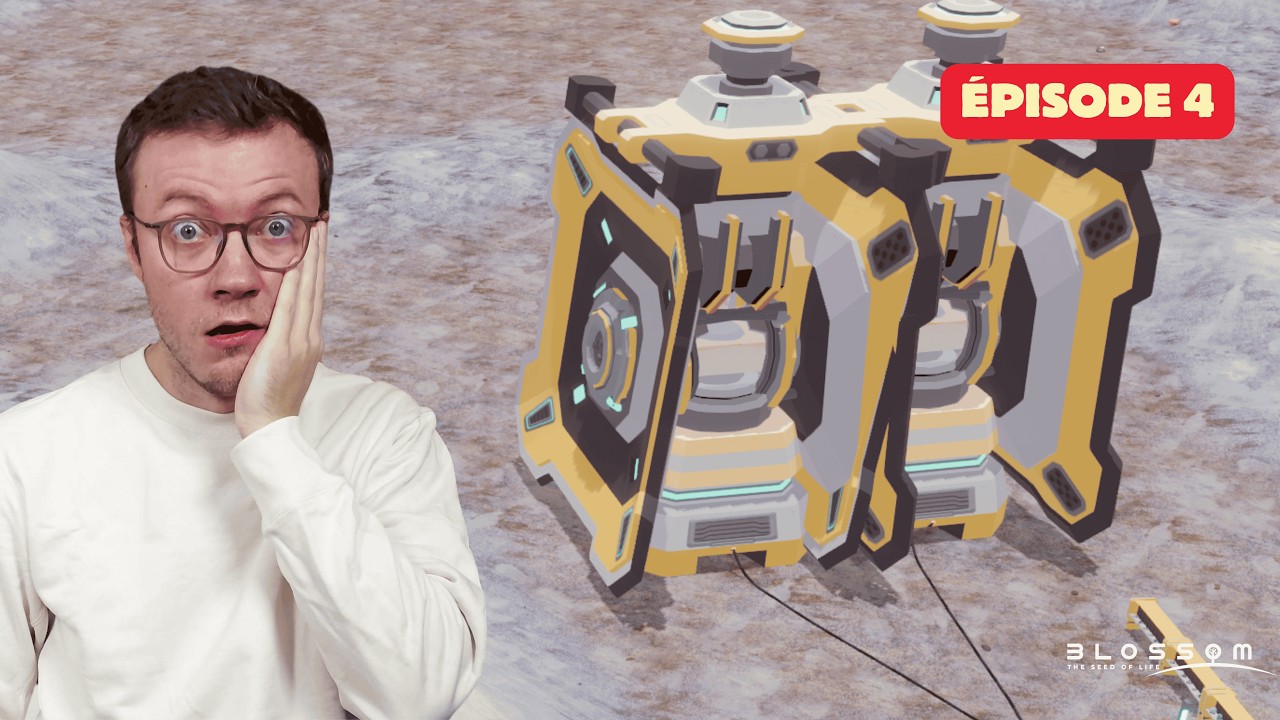 Blossom: The Seed of Life — Blossom: The Seed of Life : Je débloque les chauffages et la glace arrive sur mars (jeu complet) EP4