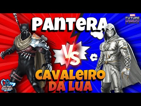 PANTERA NEGRA T4 VS CAVALEIRO DA LUA T4 NA BAX - MARVEL FUTURE FIGHT