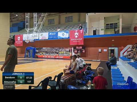 JUNIOR MASCULINO PREFERENTE 2ª JORNADA  C.B. BENIDORM-ELS ROGETS ALMUSSAFES 