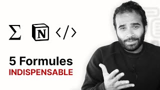  - Les Formules dans Notion. Voici ce qu'il faut connaître