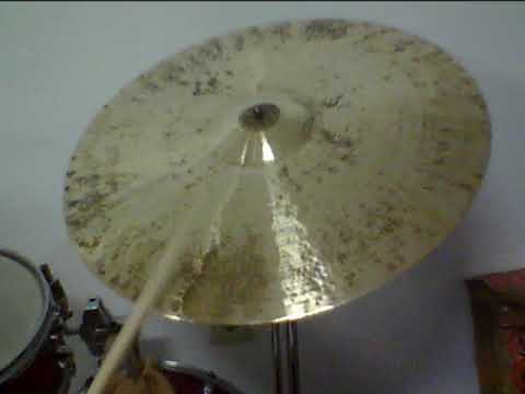 20" Mattia Bourgis medium-thin jazz cymbal, 1950g, 100% hand made from top quality turkish blanks