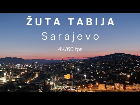 Žuta Tabija, Sarajevo || 4K/60fps