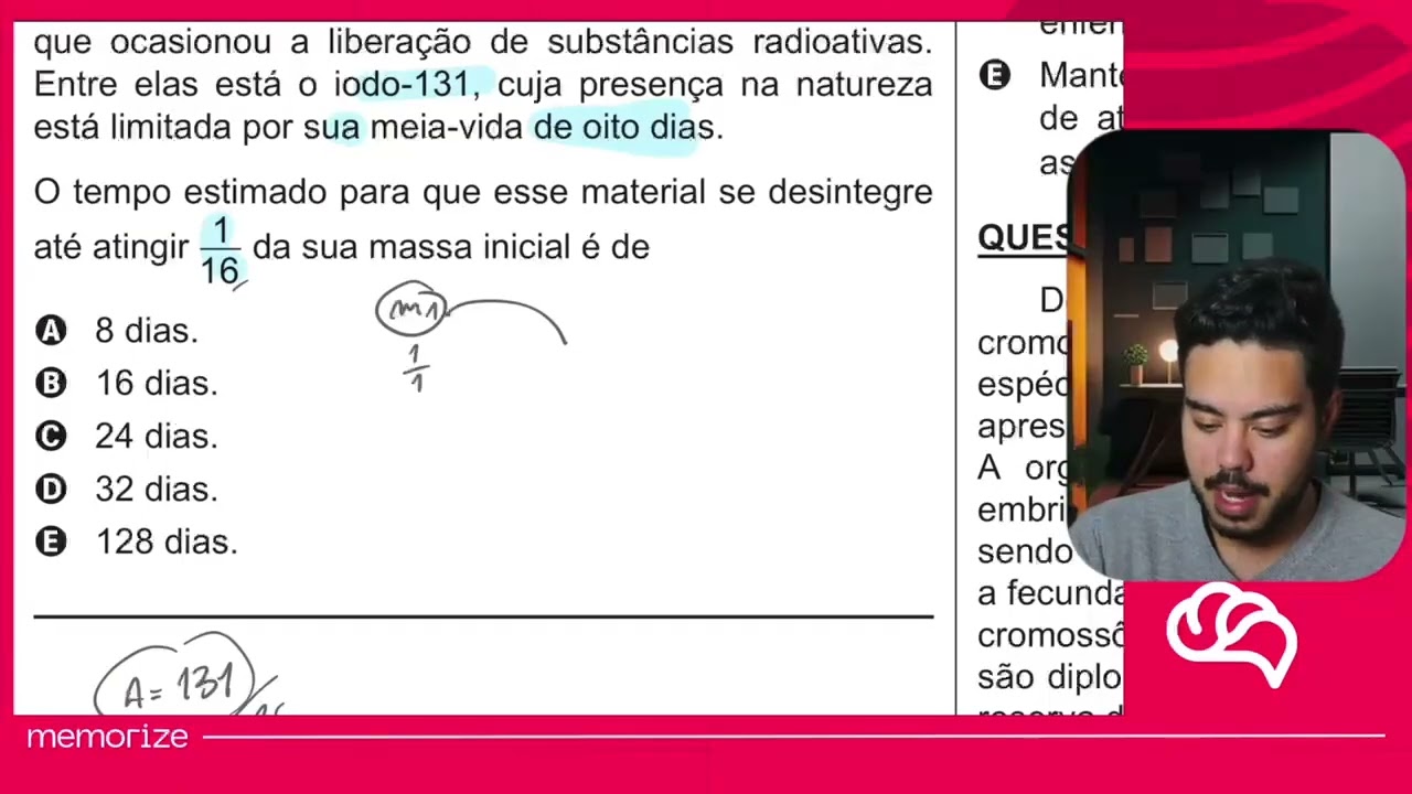 Resolução em Vídeo — Questão 92 ENEM 2018 PPL