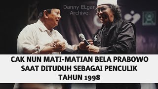 Download lagu CAK NUN & PRABOWO SUBIANTO ; 2 Sahabat Lama Yang Bertemu Dalam 1 Panggung Di “Negeri Maiyah” mp3