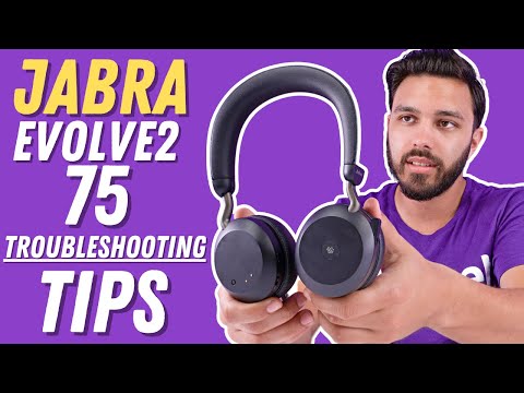 Ausinės JABRA Evolve2 65 Link380c MS Stereo Stovas Juodas video