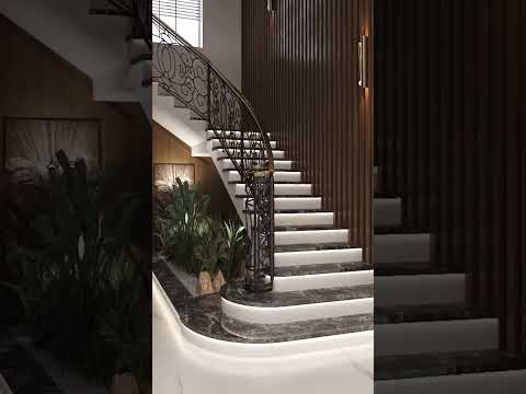 Luxury House Decoration | Stairs Design 🏡