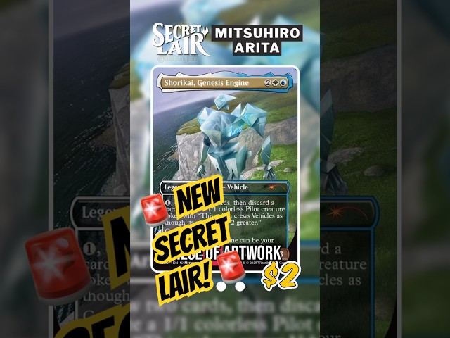 Vídeo relacionado con MTG Secret Lair: Características: Mitsuhiro Arita (edición sin aluminio)