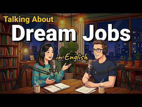 How to Talk About Dream Jobs in English | English Conversation Practice | English Podcast