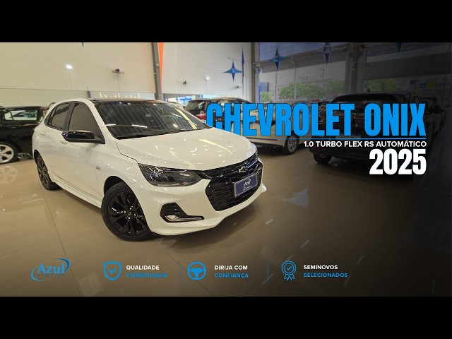 Vídeo CHEVROLET ONIX 1.0 TURBO FLEX RS AUTOMÁTICO
