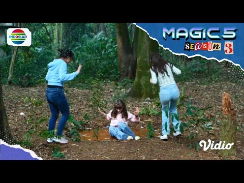 Kena Imbasnya! Jessica Jatuh Ke Genangan Karena Prank Laba-Laba | Magic 5 - Episode 634