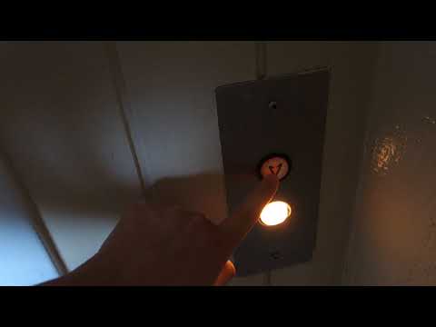 Very 80s Dover Traditional Hydraulic Elevator at OBX Beach Club, Nags Head, NC