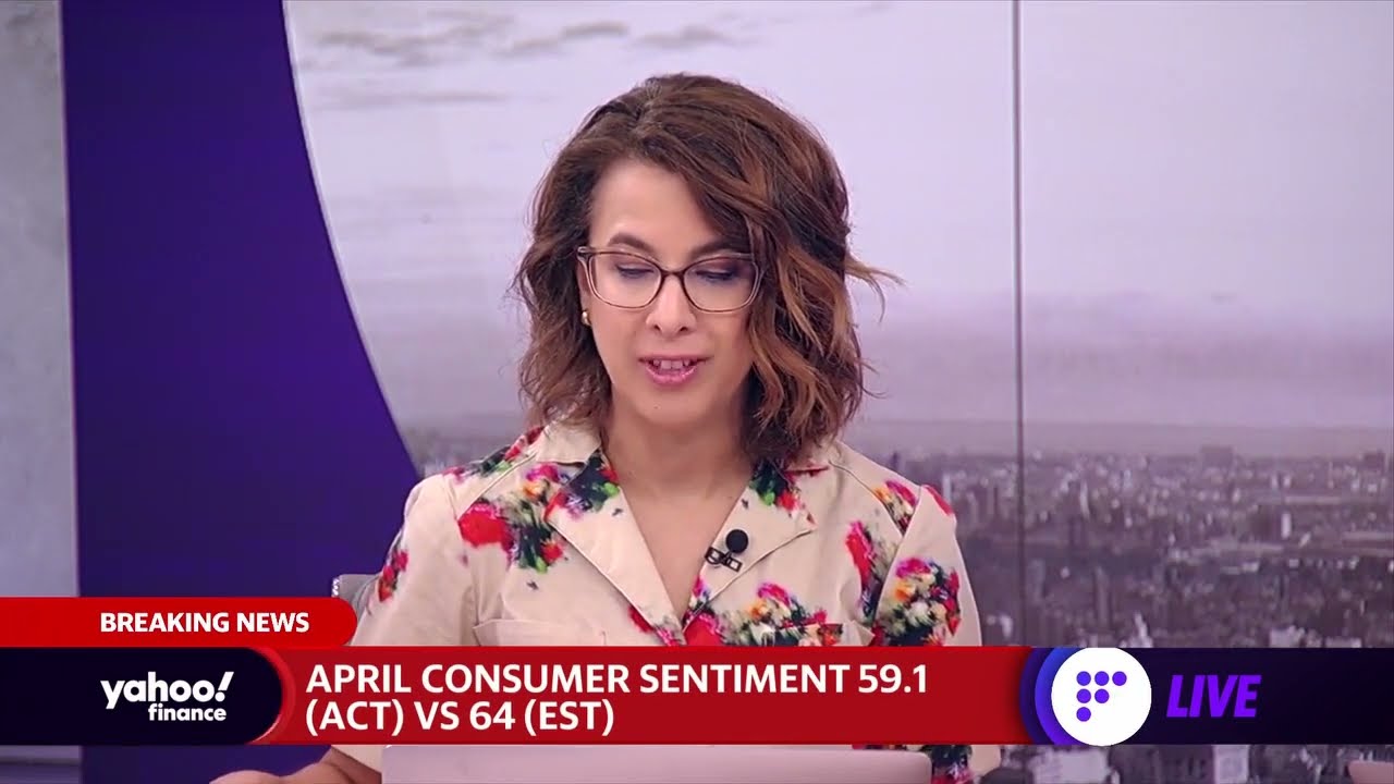 U.S. consumer sentiment dives in April as inflation weighs on households