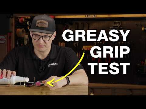 Wiha MicroFinish vs Extra Heavy Duty | Greasy Hands Grip Test