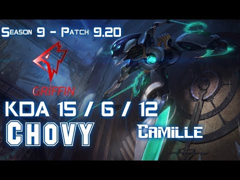 GRF Chovy CAMILLE vs ANNIE Mid - Patch 9.20 EUW Ranked