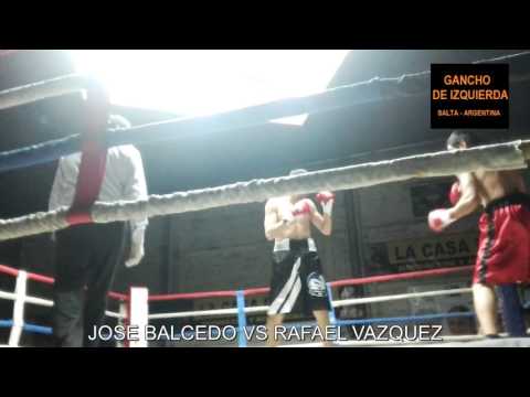 JOSE BALCEDO GANO POR NOCAUT EN EL PRIMER ROUND