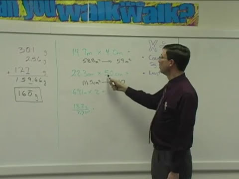 Physical Science 1109 - Operations with Significant Digits