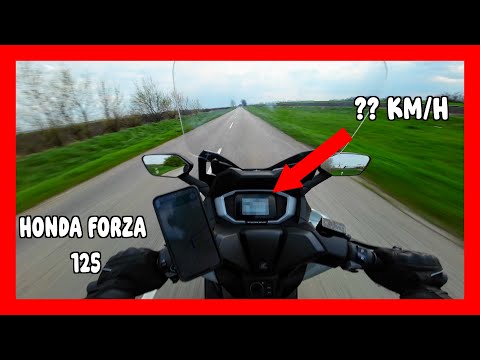 2025 Honda Forza 125 Top SPEED Test: How Fast Can It Go?