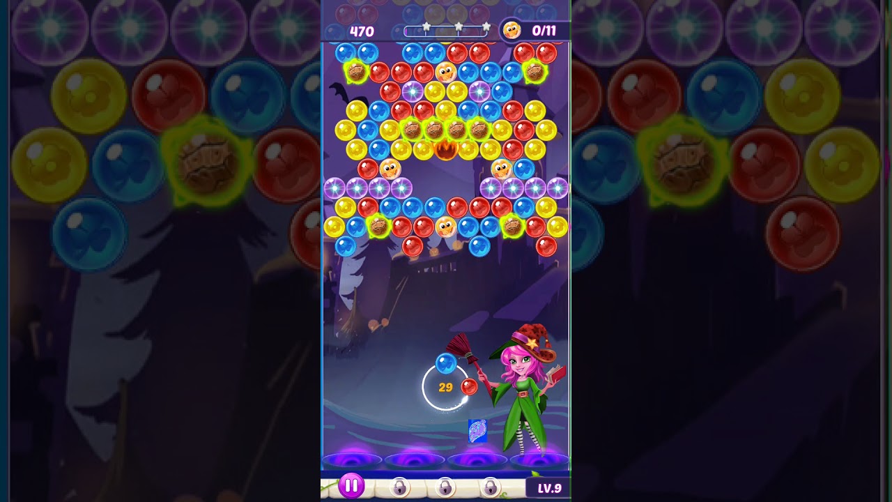 Magic Witch: A Magical Bubble Shooter