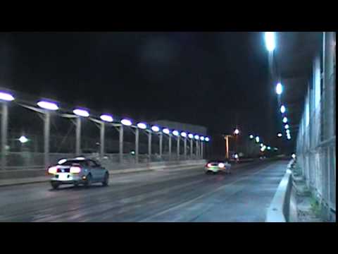 Ezekiel in silver Mustang vs Pablo in tan Trans Am  gut 3 23 17