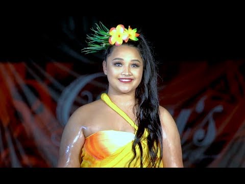 Miss BOU’S Beauty Pageant Sarong wear Competition 2018 - Dominique Sevele