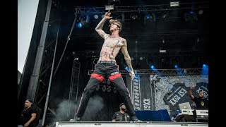 Machine Gun Kelly -Trap Paris/Wild Boy( Live Main Square Festival 2017)