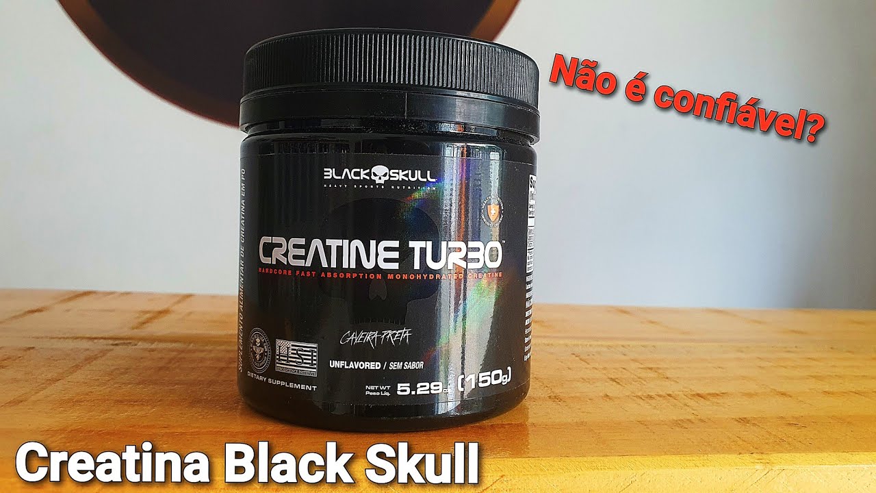 Tudo o que você precisa saber sobre a creatina turbo da Black Skull