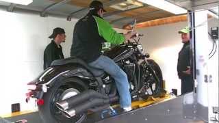 preview picture of video 'First Dyno Run at Flemington Yamaha on a 2011 Yamaha Stryker'