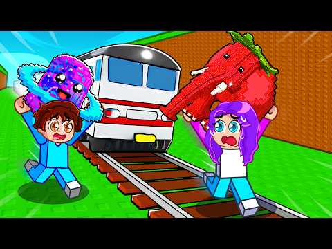 Brainrotları Kurtarmak için HIZLI TRENDEN ATLADIK!