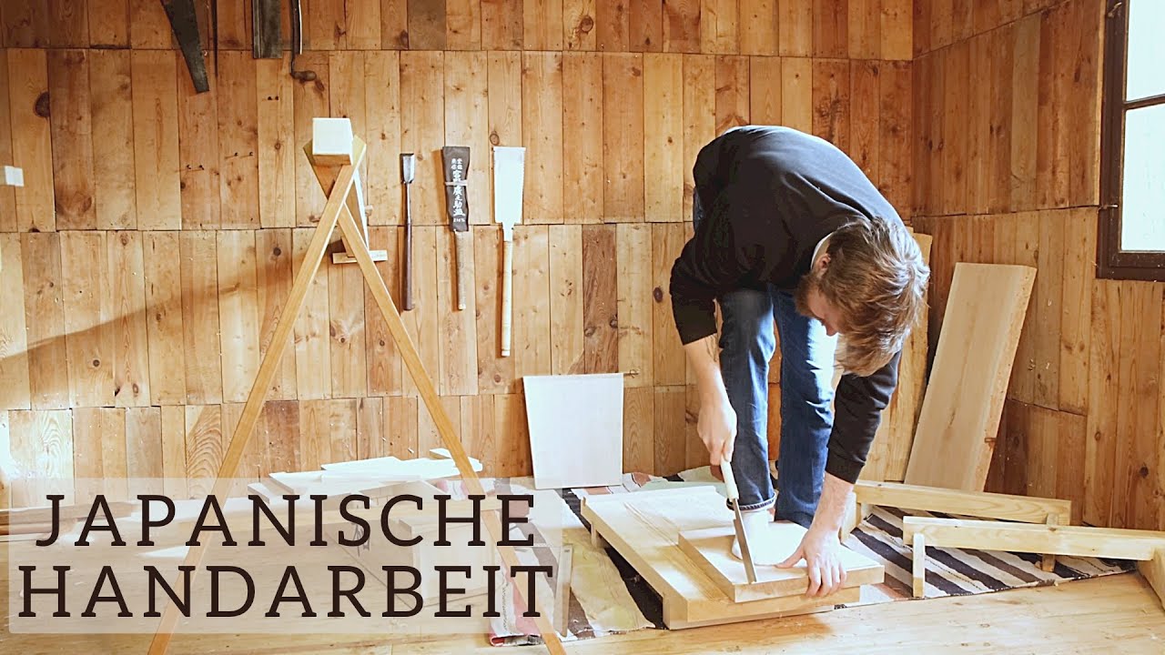 Couchtisch im japanischen Stil - Okure yose ari und Kumiko *kostenloser Bauplan*