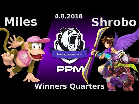Big PPM 9 - Miles (Diddy Kong) Vs. Shrobo (Pit, Captain Falcon) - Winners Quaters