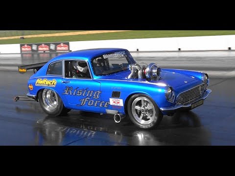 BLACK TRACK PERFORMANCE 2JZ HONDA 600 7.94 @ 179 MPH SYDNEY JAMBOREE 2019