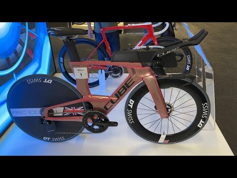 Great Triathlon Bike ! 2024 Cube Aerium DT Swiss Rims