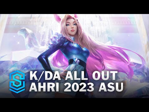 K/DA ALL OUT Ahri Skin Spotlight - League of Legends