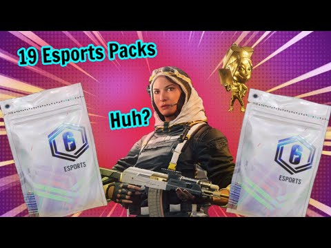 19 More *New* Esports Pack Opening-Rainbow Six Siege
