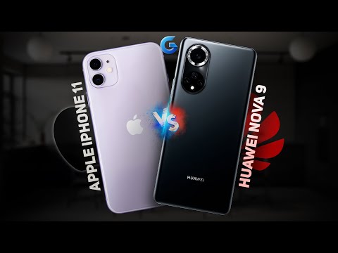 Huawei Nova 9 vs iPhone 11