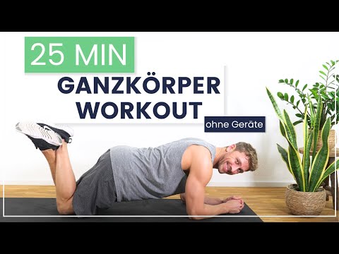 Fitnessroutine fürs neue Jahr - Dein 25 Minuten Ganzkörper-Workout ohne Geräte!
