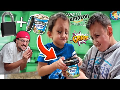 I locked their ben & jerry's ice cream... (FV Family Weird Amazon Items #2)