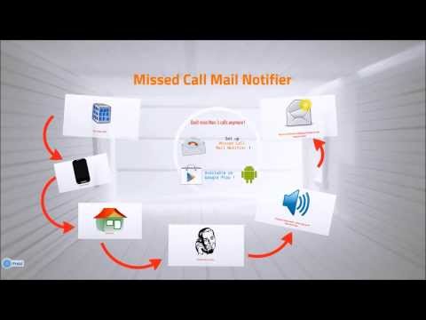Missed Call Mail Notifier Video