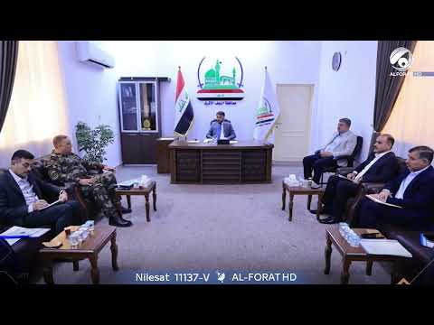 فيديو | التشديد على تأمين مراكز الاقتراع وضمان نجاح العملية الانتخابية بالنجف الاشرف