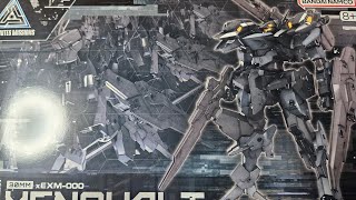 深夜のプラモごっつ。完全新規造形？。30mm。ゼノヴァルト。バンダイプラモデル。みっくすろーるファミリー。