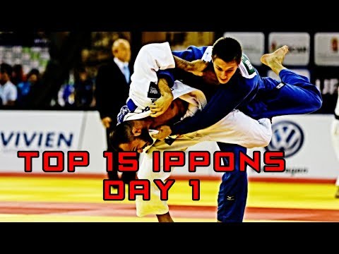Top 15 ippons in day 1 of Judo Grand Prix Budapest 2019