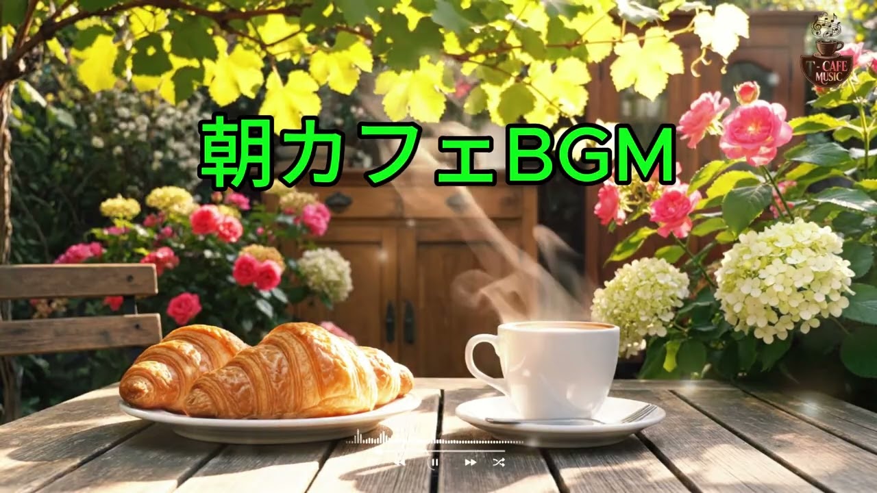 新しい一日の始まりにふさわしい、ゆったりと流れるジャズボサとコーヒーの香りが彩る心地よい朝の時間