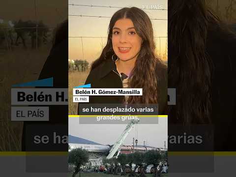 Varias grúas levantarán los vagones del Iryo bajo los que se esperan más víctimas