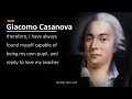 Giacomo Casanova Quotes Audio